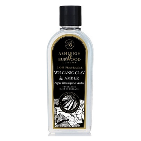 Ashley & Burwood Geurlamp Olie Volcanic clay & amber 250 ml